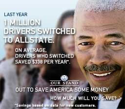 How much will you save by switching to Allstate?